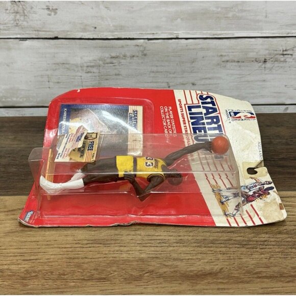 1988 KAREEM ABDUL-JABBAR #33 Los Angeles Lakers 1st Starting Lineup - Picture 7 of 8